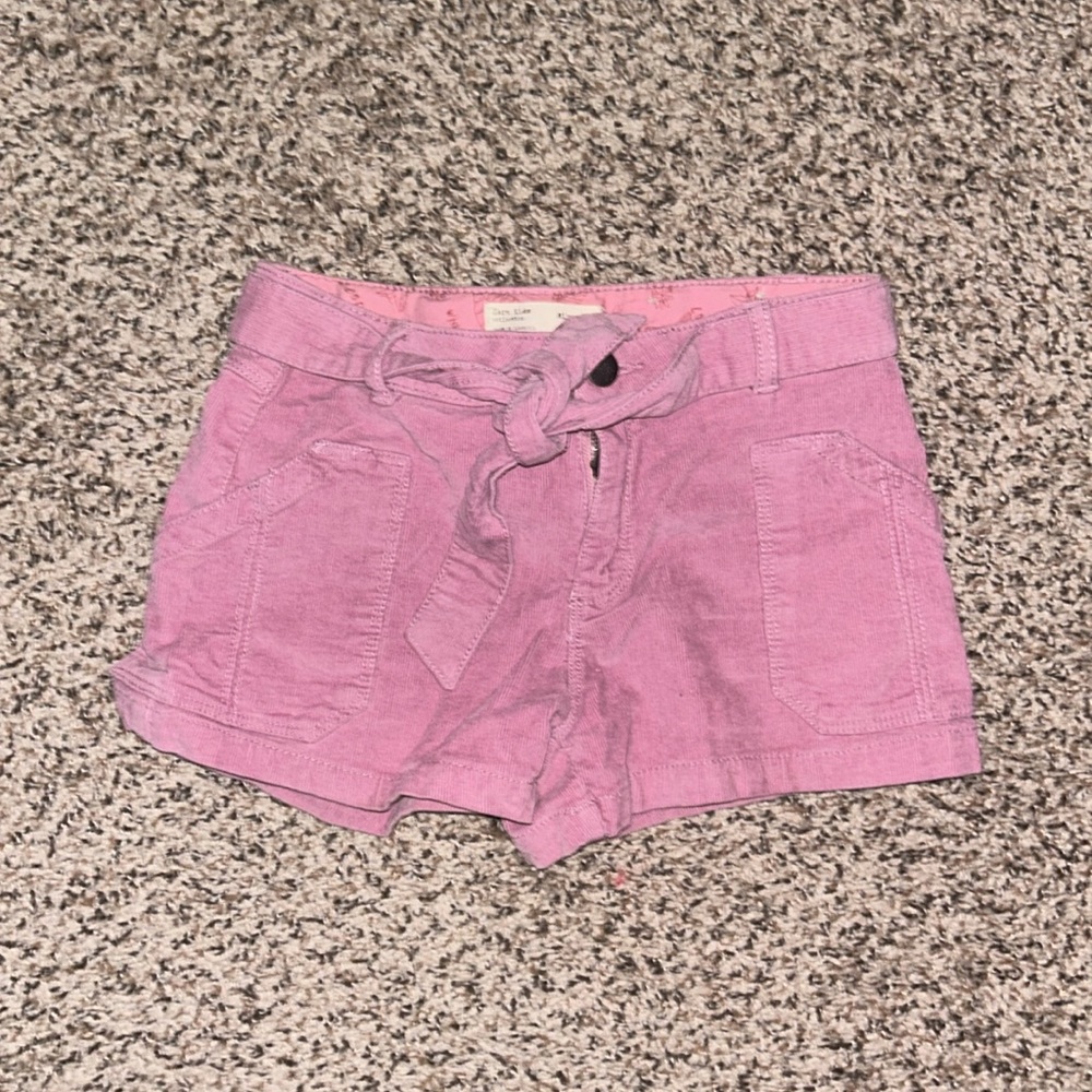 Girls 9 Zara kids Mauvish Pink Corduroy Shorts - so pretty! Like new